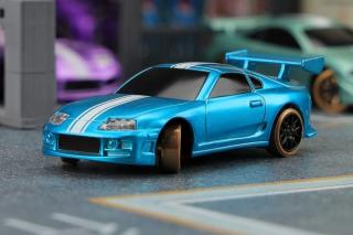 RC DRIFT AUTO 1:76 C63  RTR (modrá s pruhom)