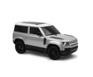 RC Licencovaný Land Roveru Defender 90, 1:24, LED svetlá, 2,4 GHz, 100% RTR, strieborná metalíza Farba: Strieborná