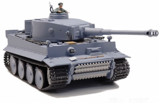 RC Tank Tiger I BB, 1:16, 2.4 GHz, zvuk, dym v drevenom kufri, RTR