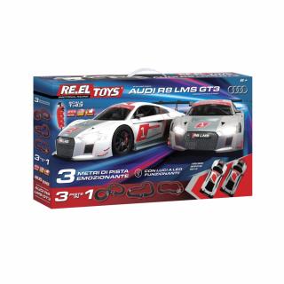 RE.EL Toys Autodráha Audi R8 LMS GT3 1:43 3 metre, 3 zoastavy