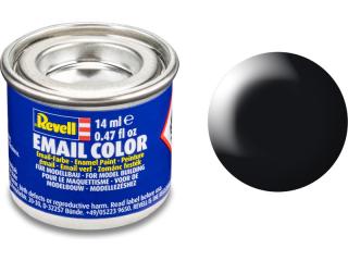 Revell emailová farba #302 čierna polomatná 14ml