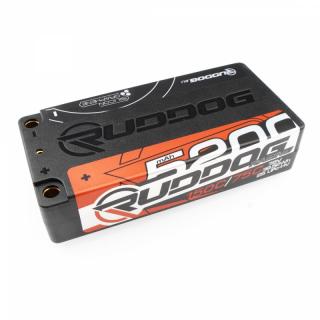 RUDDOG Racing Hi-Volt 5200mAh 150C/75C 7.6V LCG Short Stick Pack LiPo-HV Battery