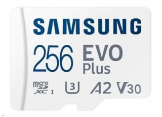 Samsung micro SDXC karta 256GB EVO Plus + SD adaptér