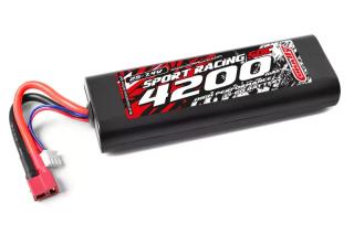 Sport Racing 50C - 4200mAh - 7,4V 2S - LiPo Stick Hardcase - T-Dean