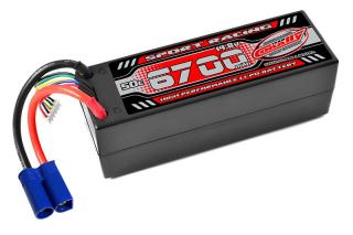 Sport Racing 50C - 6700mAh - 4S - 14,8V - EC5 - Hardcase