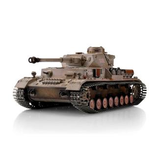 TORRO tank PRO 1/16 RC PzKpfw IV provedení G Div. LAH Charkov 1943 zimní kam. - infra IR