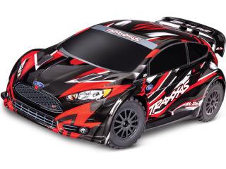 Traxxas Ford Fiesta 1:10 BL-2s 4WD RTR červená