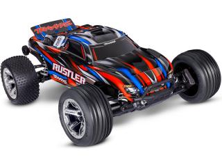 Traxxas Rustler 1:10 BL-2s RTR červený