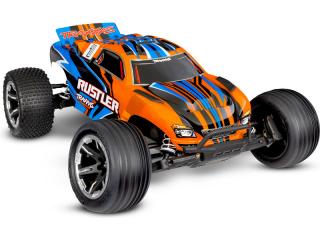 Traxxas Rustler 1:10 HD RTR oranžový