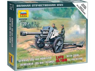 Zvezda Nemecká húfnica leFH-18 (1:72)