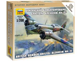 Zvezda Snap Kit - Bristol Blenheim IV (1:200)