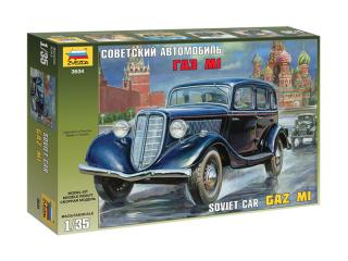 Zvezda sovietske auto GAZ M1 (1:35)