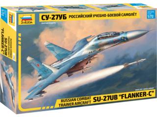 Zvezda Suchoj SU-27 UB Flanker-C (1:72)