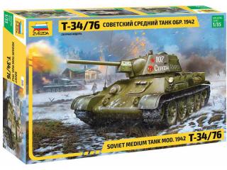 Zvezda T-34/76 mod.1942 (1:35) ZV-3686