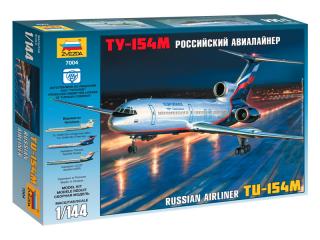 Zvezda Tupolev Tu-154M (1:144)