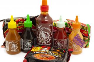 Ázijský Sriracha Box  L