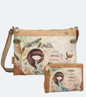 Anekke Amazonia - Set crossbody kabelka + peňaženka malá