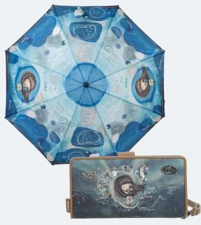 Anekke Iceland - Set peňaženka veľká + dáždnik vystrelovací
