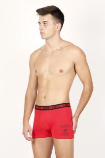 Býk - Pánske boxerky červené Veľkosť :: L