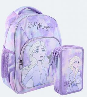 Frozen - Set školská taška + peračník plný