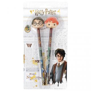 Harry Potter - Set 2 x ceruzka s gumou