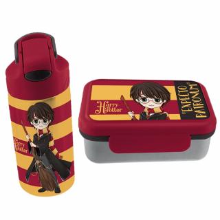 Harry Potter - Set desiatový box + fľaša nerezová 500ml