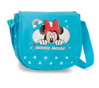 Minnie Mouse - Dievčenská crossbody kabelka modrá