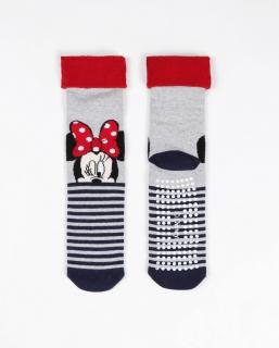 Minnie - Ponožky teplé protišmykové Veľkosť: 36-40