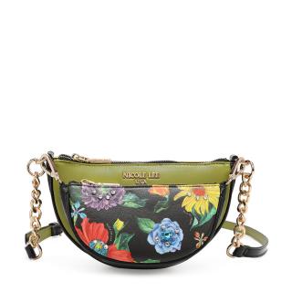 Nicole Lee - Butter Flower Black - Crossbody kabelka 2v1