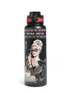 Nicole Lee - Lady In Black - Nerezová termo fľaša 1200ml