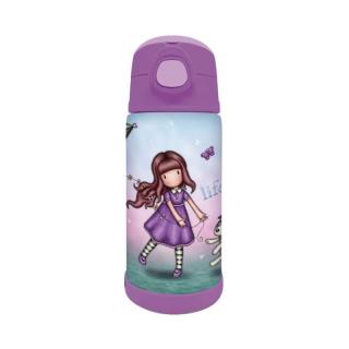 Santoro Gorjuss - Dont Fly Away - Fľaša nerezová so slamkou 450ml