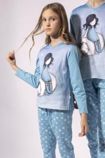 Santoro Gorjuss - Winter Friend - Dievčenské pyžamo dlhé Vek: 10 rokov