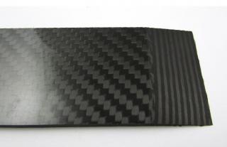 Carbon Fiber Laminate - 3,3x40x120 mm