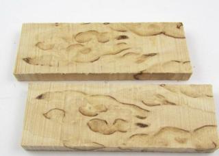 Drevo Kučeravá breza - Curly Birch Scales 2ks Super