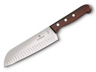 Kuchynský nôž Victorinox 6.8520.17G Rosewood Santoku 17 cm