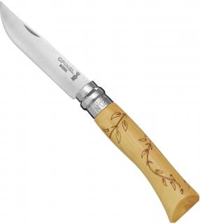 Nôž Opinel VRI N°07 Inox Lístky