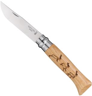 Nôž Opinel VRI N°08 Inox Jeleň