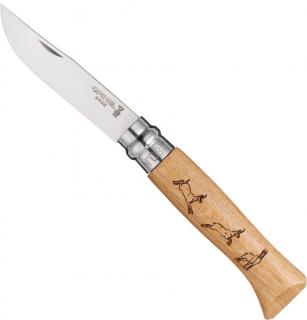 Nôž Opinel VRI N°08 Inox Kamzík