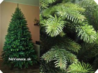 Vysoký vianočný stromček 3D smrek hustý 250 cm
