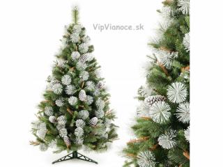 Zasnežený vianočný stromček MIX 210cm