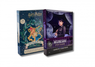 Adventný kalendár 1 + 1 za polovicu - Harry Potter Vianoce + Wednesday