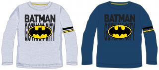 Chlapčenské tričko s dlhým rukávom - Batman, modré Veľkosť - deti: 146