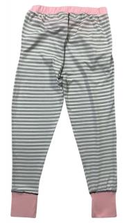 Dámske pyžamové nohavice - Mickey Mouse pruhované Veľkosť - dospelý: M