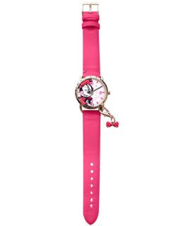 Detské náramkové hodinky analog - Minnie Mouse ružové
