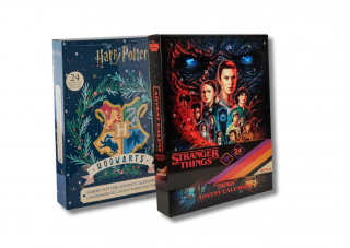 Distrineo Adventný kalendár 1 + 1 za polovicu - Harry Potter Vianoce + Stranger Things