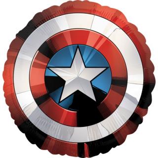 Fóliový jumbo balón Štít Captain America