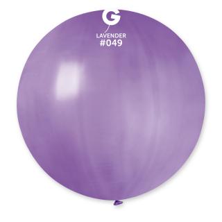 Guľatý pastelový balónik 80 cm levanduľový