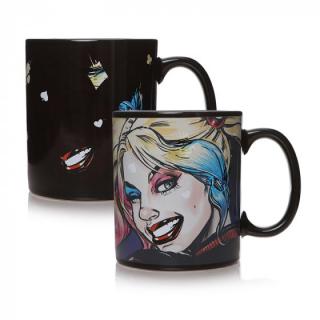 Hrnček reagujúci na teplo DC Comics - Harley Quinn 400 ml