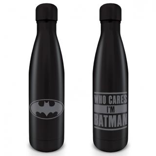 Kovová fľaša na nápoj Batman (Who Cares I’m Batman) 550 ml