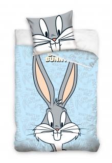 Obliečky do detskej postieľky - Looney Tunes Bugs Bunny 100 x 135 cm